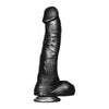 Big Black Cock Twisted Curvy 11 inches Dildo