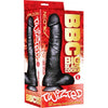 Big Black Cock Twisted Curvy 11 inches Dildo