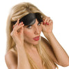 Non-Leather Padded Blindfold Black