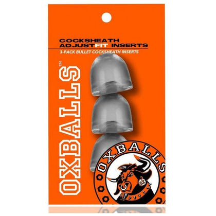 Oxballs Cocksheath Adjustfit Inserts - Pack Of 3 Clear