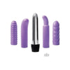 Evolved Multi Sleeve Vibrator Kit Purple