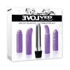 Evolved Multi Sleeve Vibrator Kit Purple