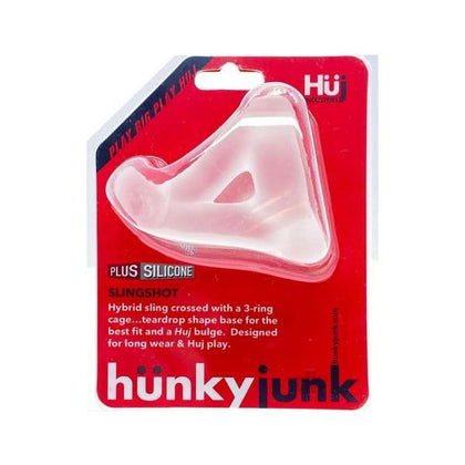 Hunky Junk Slingshot 3 Ring Teardrop - Ice