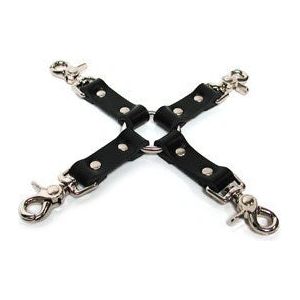 Hog Tie Leather Black