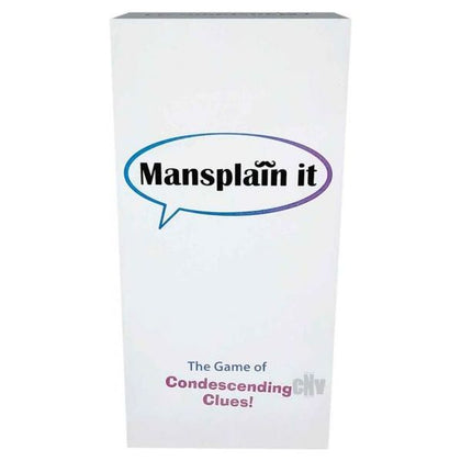 Mansplain It- The Game Of Condescending Clues!