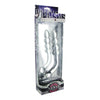 Hamsa Glass Double Ended Glass Wand