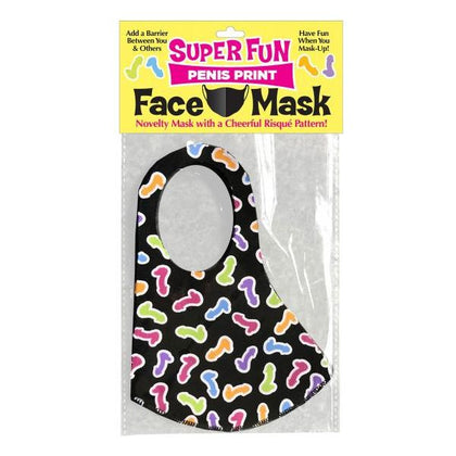 Super Fun Penis Print Mask