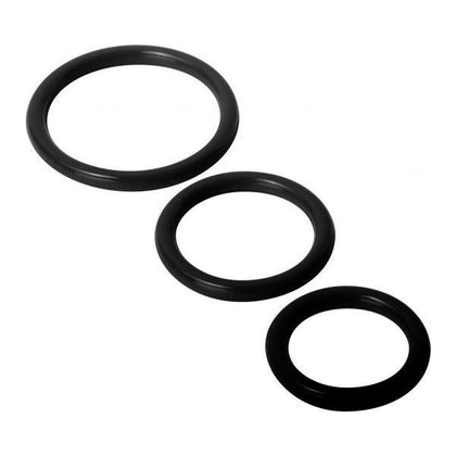 Trinity Silicone 3 Sizes Cock Rings