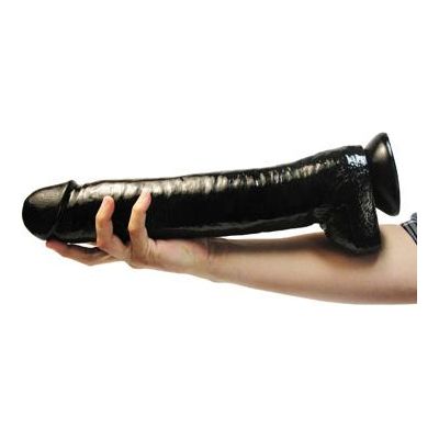 The Black Destroyer Huge 16.5 inches Dildo