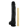 The Black Destroyer Huge 16.5 inches Dildo