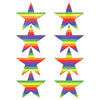 Pastease Mini Rainbow Stars Pack Of 8 O/S