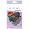 Pastease Color Changing Flip Sequins Heart Rainbow O/S