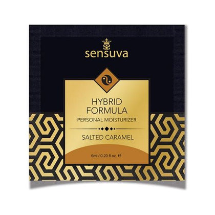 Sensuva Hybrid Personal Moisturizer Single Use Packet Salted Caramel .20oz