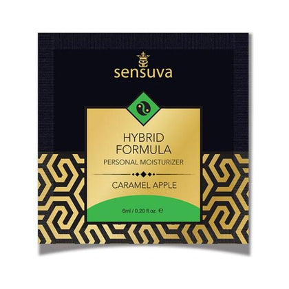 Sensuva Hybrid Moisturizer Single Use Packet Caramel Apple .20oz