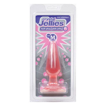 Medium pink Jelly butt plug