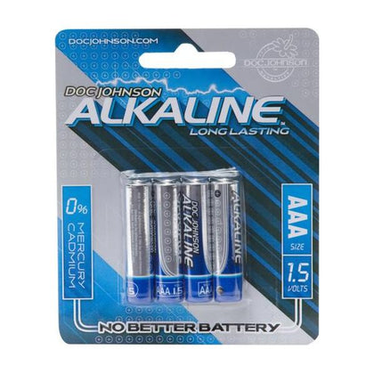 Doc Johnson Alkaline Batteries - 4 Pack AAA