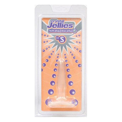 Crystal Jellies Jelly Butt Plug Small - Clear