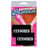 Censored Bar Black Pasties O/S