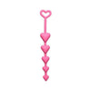 All Heart Silicone Anal Beads