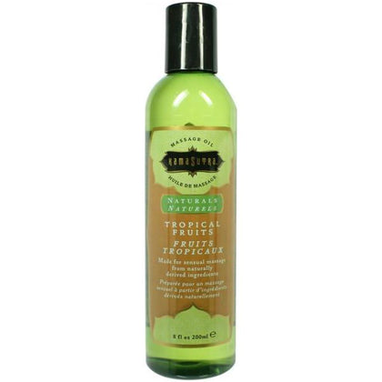 Naturals Massage Oil Tropical Fruits 8 Ounce