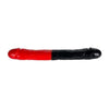 Man Magnet Exxxtreme 17 inches Double Dong Red Black