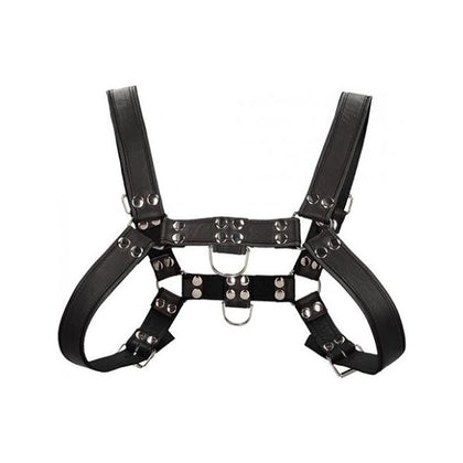 Chest Bulldog Harness - Black/black - L/xl