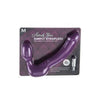 Simply Strapless Purple Double Dildo Medium