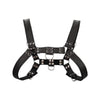 Chest Bulldog Harness - Black/black - S/m