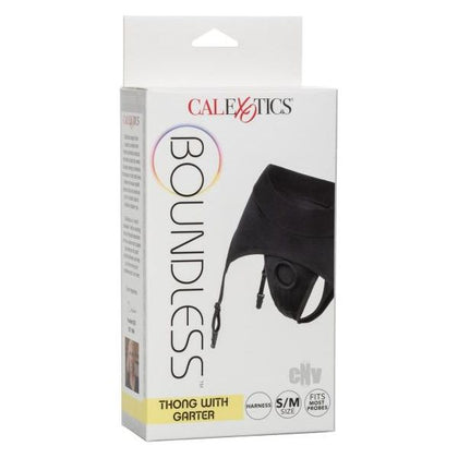 Boundless Thong W/garter S/m