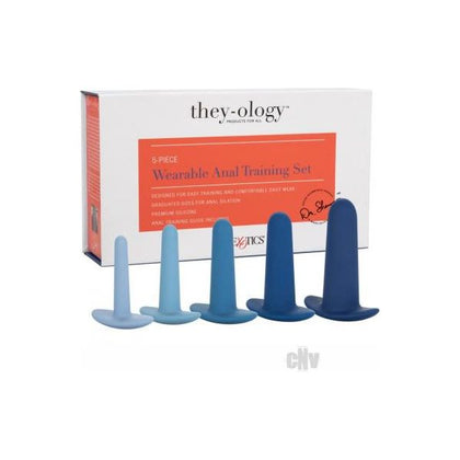 They-ology Wearable Anal Trainer Set - 5 Piece Set