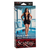 Scandal Plus Size Peek-a-boo Mini Dress