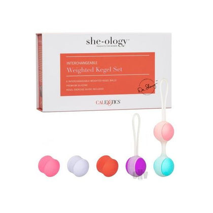 She-ology Interchangeable Weighted Kegel Set