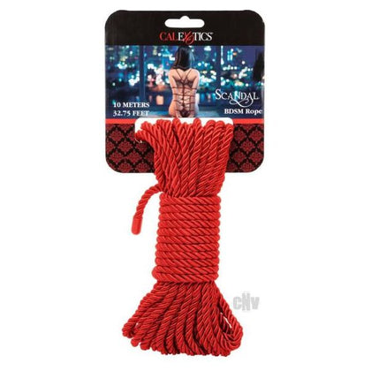 Scandal Bdsm Rope 10m Red