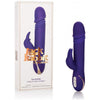 Jack Rabbit Silicone Thrusting Vibrator Purple