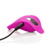 Teasing  Enhancer Ring Silicone Rechargeable Pink