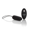 Silicone Remote Control Bullet Vibrator Black