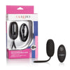 Silicone Remote Rechargeable Egg Vibrator Black