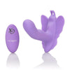 Venus Butterfly Remote Rocking Penis Purple Vibrator