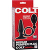 Colt Medium Pumper Plug Inflatable Black