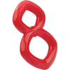 Crazy 8 Cock Ring Red