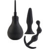 Advanced Anal Explorer Kit Silicone Black