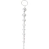 Extreme Pure Gold Platinum X 10 Beads 10.25 Inch White