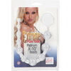 Extreme Pure Gold Platinum X 10 Beads 10.25 Inch White
