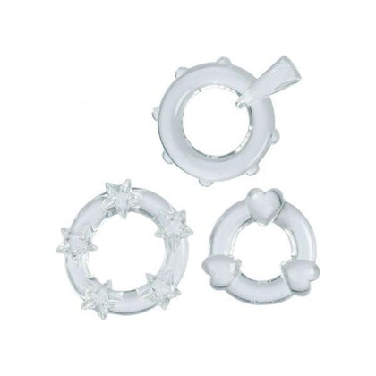 Magic C Rings Set Of 3 Clear