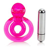 Dual Clit Flicker With Removable Waterproof Stimulator Pink