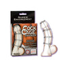 Cock Cage Enhancer 4.5 Inch - Clear