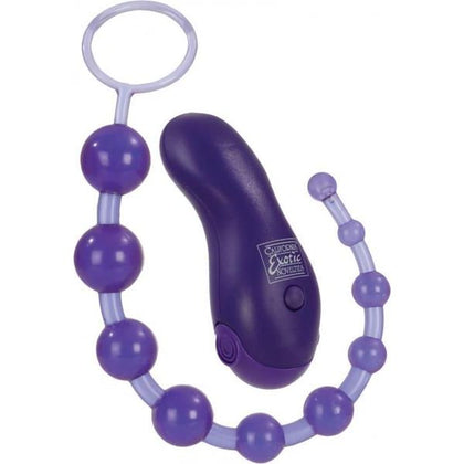 Playful Lovers Ensemble Massager And Pleasure Beads Purple