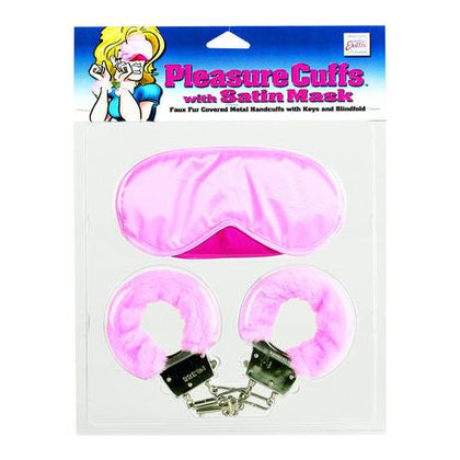 Pleasure Cuffs with Satin Mask