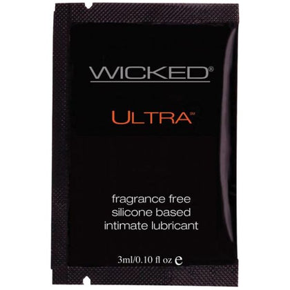 Ultra Silicone Based Lubricant - 3 ml. Packet Fragrance Free