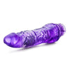 B Yours Vibe 7 Purple Realistic Vibrating Dildo